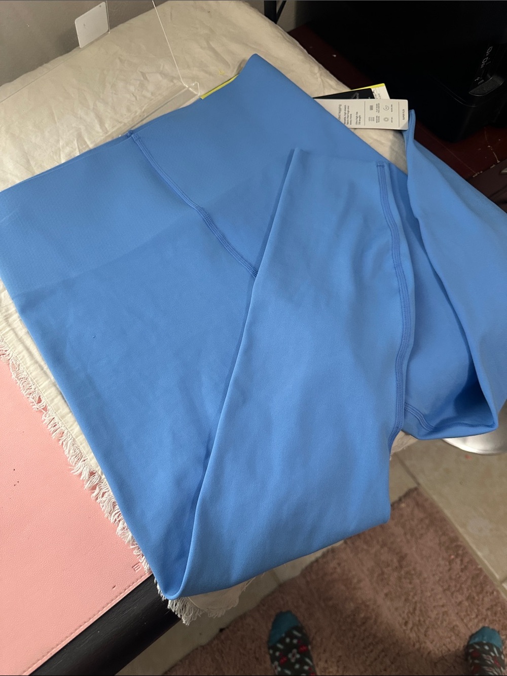 Ladies blue athletic pants Sz L by All in motion NWT